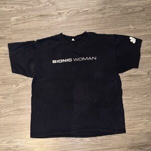 RARE Bionic Women TV Promo 2007 Official NBC Promotional Shirt Men’s XL
